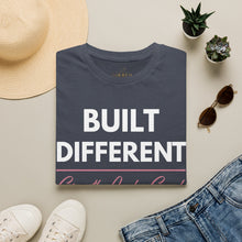 Load image into Gallery viewer, Built Different T-Shirt — “Built Different Growth Looks Good On Me Tee”