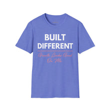 Load image into Gallery viewer, Built Different T-Shirt — “Built Different Growth Looks Good On Me Tee”