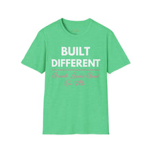 Load image into Gallery viewer, Built Different T-Shirt — “Built Different Growth Looks Good On Me Tee”