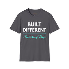 Load image into Gallery viewer, Built Different T-Shirt — "Built Different Consistency Pays Tee