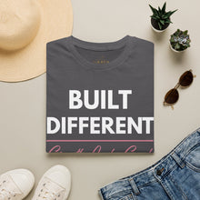 Load image into Gallery viewer, Built Different T-Shirt — “Built Different Growth Looks Good On Me Tee”