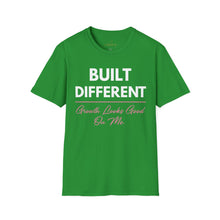 Load image into Gallery viewer, Built Different T-Shirt — “Built Different Growth Looks Good On Me Tee”