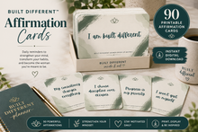 Load image into Gallery viewer, Built Different Transformation Bundle (Printable/Digital Instant Download)