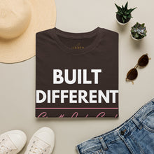 Load image into Gallery viewer, Built Different T-Shirt — “Built Different Growth Looks Good On Me Tee”
