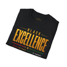 Load image into Gallery viewer, Black Excellence – Rooted in Legacy, Driven by Purpose T-Shirt
