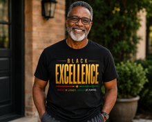 Load image into Gallery viewer, Black Excellence – Rooted in Legacy, Driven by Purpose T-Shirt
