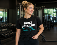 Load image into Gallery viewer, Built Different T-Shirt — "Built Different Consistency Pays Tee
